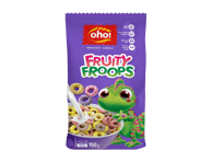 Sausi pusryčiai OHO FRUITY FROOPS, 150 g