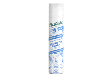 Sausas plaukų šampūnas be kvapiųjų medžiagų BATISTE SENSITIVE SCALP, 200 ml