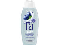 Dušo želė FA BLUEBERRY YOGHURT, 400 ml