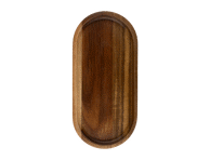 Ovalus medinis padėklas UNIWELL Acacia, 25 cm
