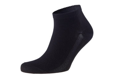 Vyriškos bambukinės trumpos kojinės, FRIENDS, 43–46, juoda, 1 pora - 2