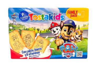 Sausainiai PAW PATROL TOSTA KIDS, 800 g