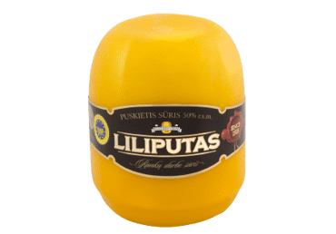 Puskietis fermentinis sūris LILIPUTAS, 50 % rieb. s. m., 500 g - 1