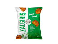 Duonos traškučiai DOKI DOKI ŽALGIRIS, krapų, grietinėlės sk., 150 g