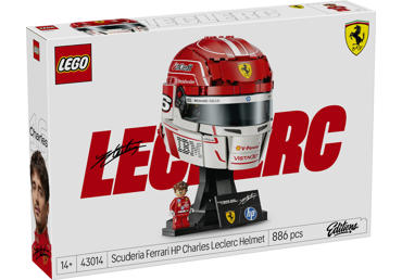 Konstruktorius LEGO Ferrari C.Leclerc šalmas 43014