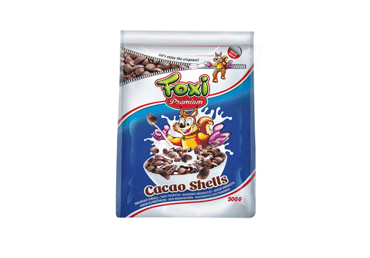 Kakavinės kriauklelės FOXI PREMIUM, 500 g Kakavinės kriauklelės FOXI PREMIUM, 500 g