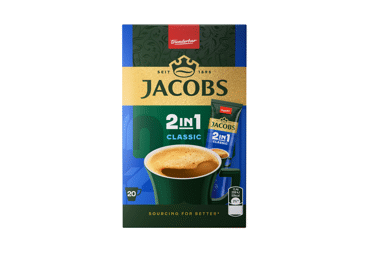Tirpiosios kavos gėrimas JACOBS 2IN1, 248 g