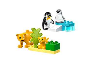 Konstruktorius  LEGO Pingvinai ir liūtai 10442 - 2