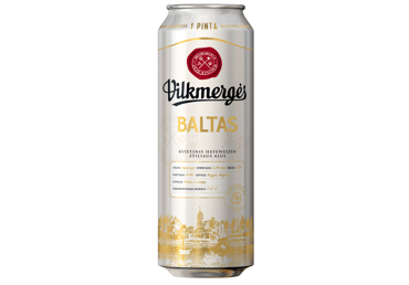 VILKMERGĖS BALTAS alus, 568 ml