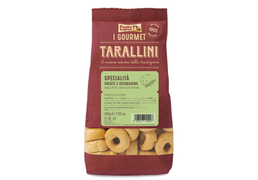 Itališkas užkandis su rozmarinais TARALLINI, 200 g