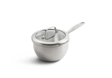 Šefo keptuvė su dangčiu KITCHENAID, 18 cm