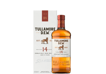 Viskis TULLAMORE Dew 14YO Single Malt 41.3%, 700 ml