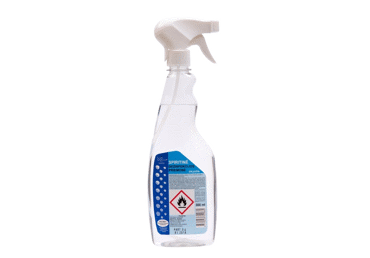 Spiritinė dezinfekcijos priemonė paviršiams su p. 0,5 L
