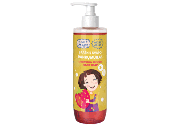MARGARITA KAKĖ MAKĖ Braškių kvapo rankų muilas 250 ml