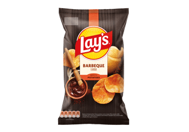 Bulvių traškučiai LAY'S, grilyje keptų šonkauliukų skonio, 130 g - 1
