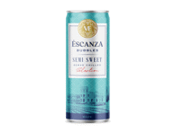 Gaz. fermen. pus. saldus alkoholinis gėrimas ESCANZA BUBBLES, 250 ml