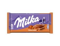 Pieninis šokoladas MILKA TOFFEE CREAM, 100 g