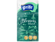 Popierinės nosinaitės GRITE BLOSSOM MINT, 10 vnt.