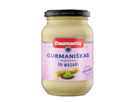 	DAUMANTŲ GURMANIŠKAS majonezas su vasabiais, 55 % rieb., 400 g