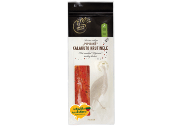 Karštai rūkyta PIPIRINĖ kalakuto krūtinėlė, a.r., 1 kg