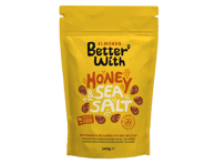 Migdolai su medumi ir druska BETTER WITH, 140 g