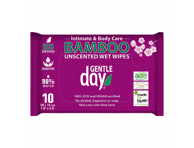 Drėgnosios intymios higienos servetėlės GENTLE DAY, 10 vnt.