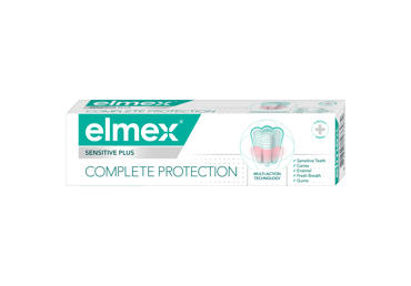 Dantų pasta ELMEX SENSITIVE PLUS COMPLETE CARE, 75 ml