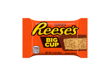 Šokoladinis krepšelis REESE'S su žemės riešutų kremu, 39 g