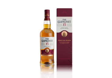 Viskis THE GLENLIVET 15 Y.O., dėžutėje, 700 ml