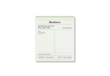 Lakštinė kaukė Refreshing Sea Kelp Real Deep Mask BIODANCE, 4 vnt. - 1