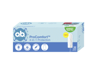 Higieniniai tamponai O.B. PRO COMFORT SUPER PLUS, 32 vnt.