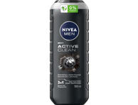 NIVEA Dušo želė vyrams ACTIVE CLEAN, 500 ml