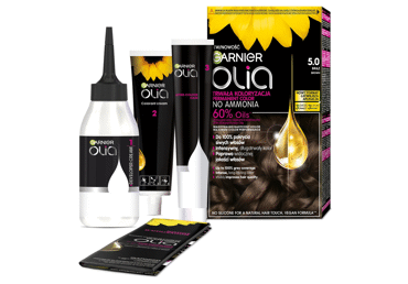 Plaukų dažai GARNIER OLIA, Nr. 5.0, 1 vnt. - 2