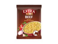 Greitai paruošiami makaronai EXTRA LINE, jautienos skonio, 59,2 g