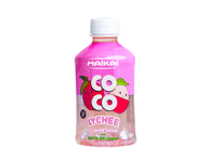 Ličių sulčių gėrimas su kokosų gabaliukais MAIKAI COCO, 280 ml