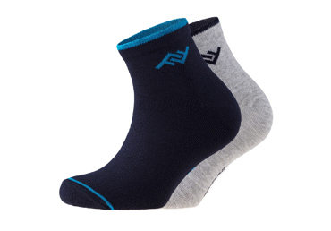Vaikiškos kojinės FRIENDS, 8304,37–40,navy/grey,2 poros - 2