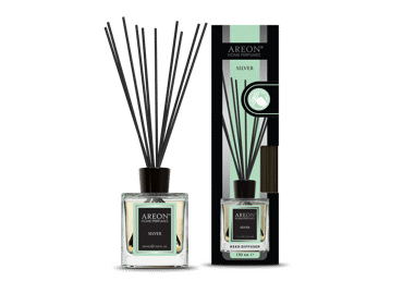 Namų kvapas su lazdelėmis AREON Lux Silver, 150 ml