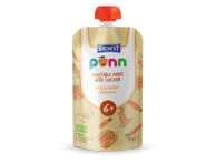 Ekologiška daržovių tyrelė PONN su vištiena, nuo 6 mėn., 110 g