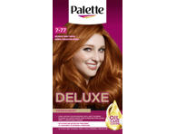 PALETTE DELUXE plaukų dažai 7-77 (562) ryškus spindintis varis 
