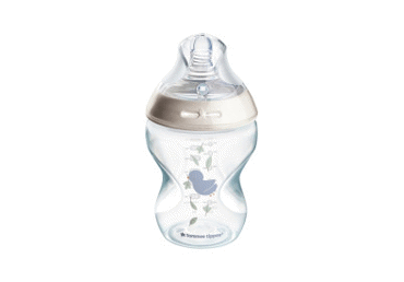 Maitinimo buteliukas mergaitei TOMMEE TIPPEE, 260ml, nuo gim, 1 vnt. - 2