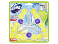 Tual. gaiviklis ir valiklis DOMESTOS POWER 5 LIME, 3 x 50 g, 150 g