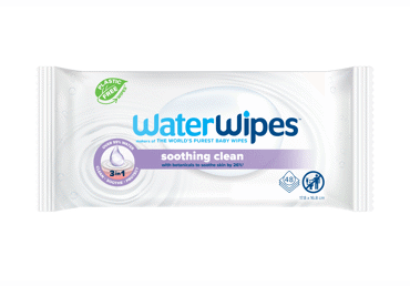 Drėgnos servetėlės WATERWIPES Soothing, 48 vnt.