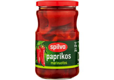 Marinuotos paprikos SPILVA, 650 g
