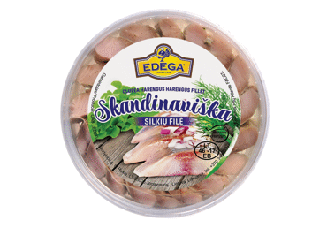 SKANDINAVIŠKA silkių filė EDEGA, 500 g