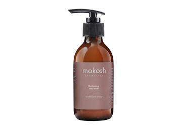 Kūno losjonas MOKOSH MOISTURIZING SANDALWOOD & AMBER, 200 g