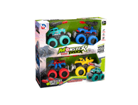 Žaisliniai šaudantys automobiliai, 4 vnt