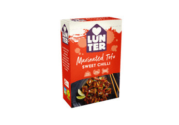 Sojų varškė su aitriosiomis paprikomis LUNTER, 180 g - 2