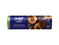 Sausainiai SELGA TREAT su lazdynų riešutų įdaru, 205 g