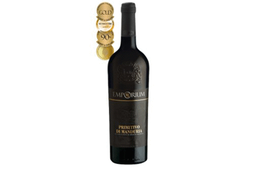Raudonasis sausas vynas EMPORIUM PRIMITIVO, 750 ml