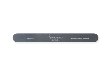 Profesionali dildė SINCERO SALON, juoda,180/600, 1 vnt. Profesionali dildė SINCERO SALON, juoda,180/600, 1 vnt.